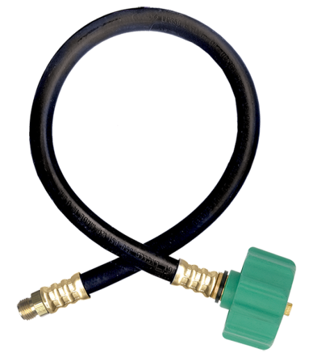 2 Boyaux 20 po pour régulateur double à la bouteille de propane