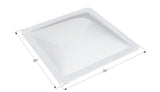 Puits De Lumière Carré Intérieur 22 po x 22 po Transparent