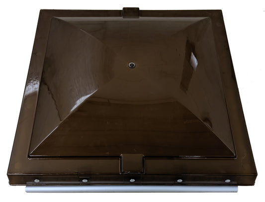 Vieux Modèle De Couvercle D'Évents Heng's™ 14" x 14" Ambré