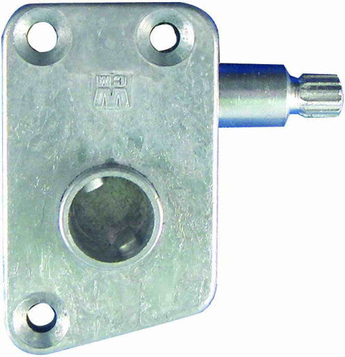 Mécanisme latérale droit avec rebord incliné pour fenêtre