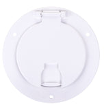 Deluxe 4 1/2" White Electrical Cable Trap
