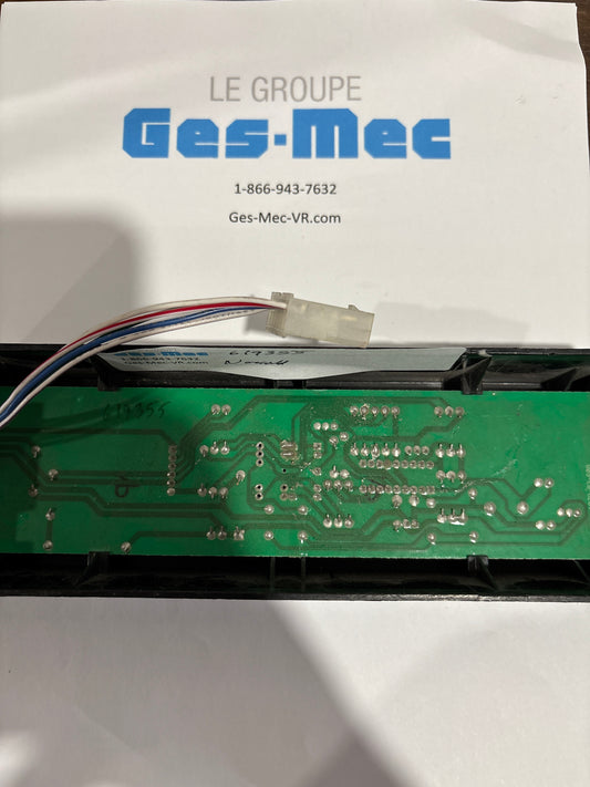 (Usagé) Carte de commande optique de réfrigérateur Norcold 619355