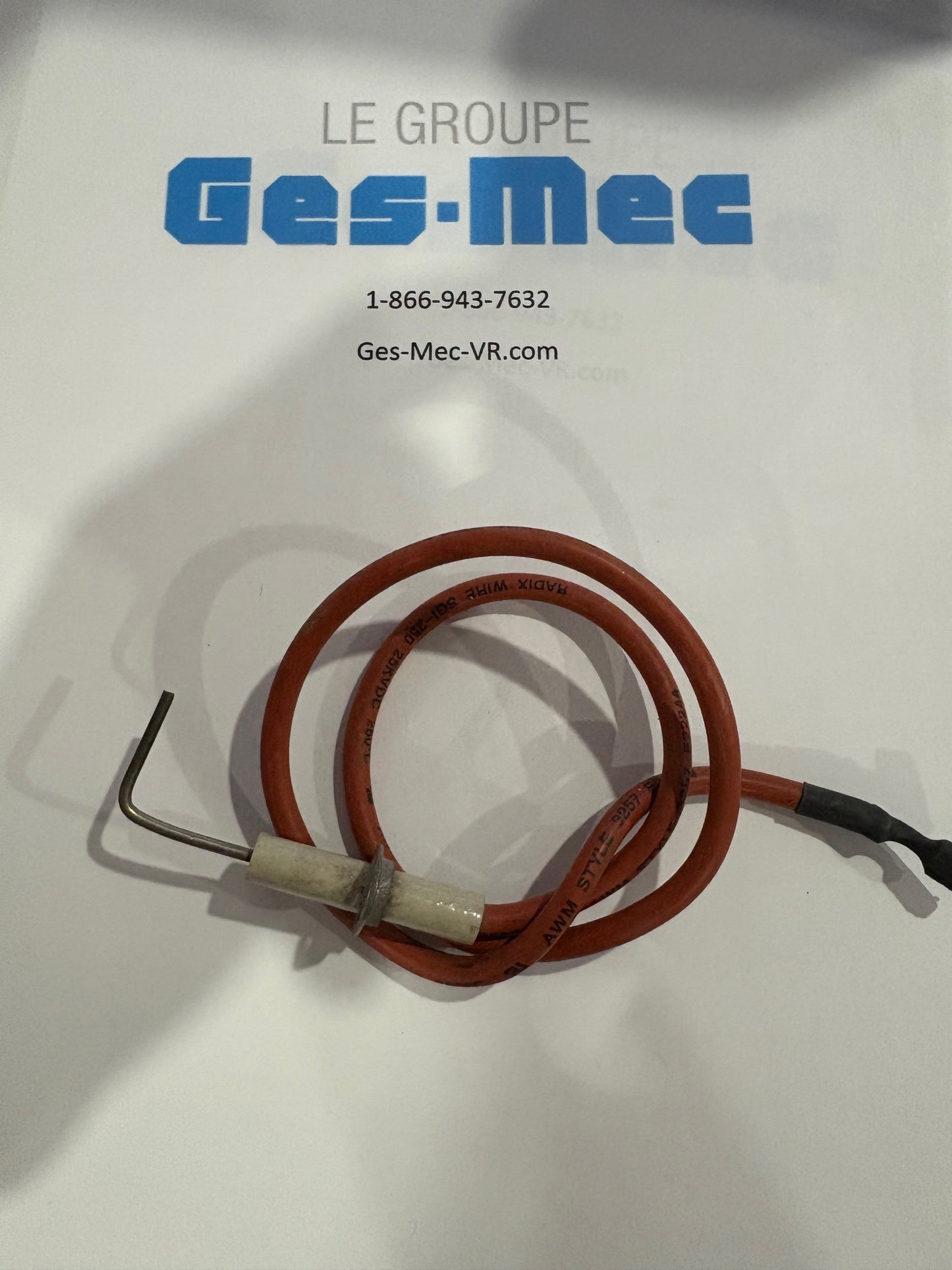 (Usagé) Électrode d'ignition # 61692222 pour réfrigérateur Norcold