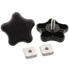 Bouton de réglage de la course de l'auvent (Noir)