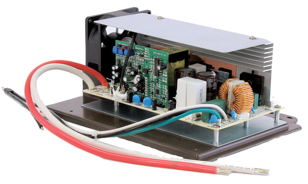 Convertisseur 120 V à 12 VDC WFCO serie 89. 35 Amp