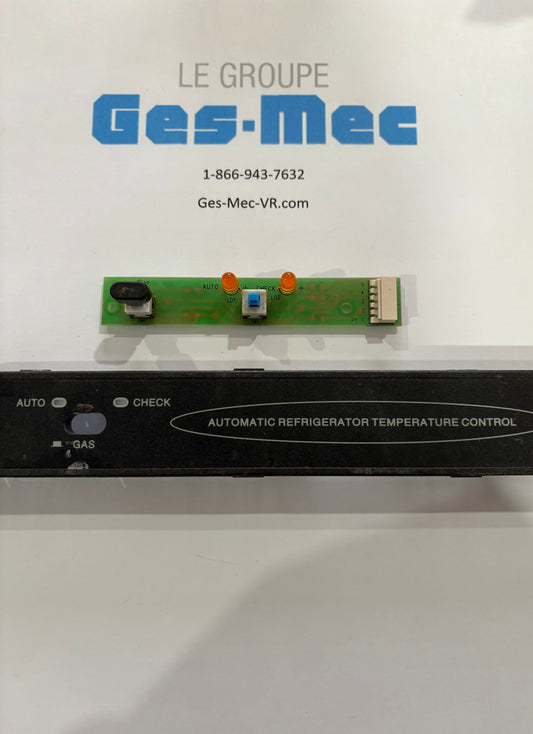 (Usagé) Contrôle pour Réfrigérateur Dometic (1 bouton poussoir manquant)