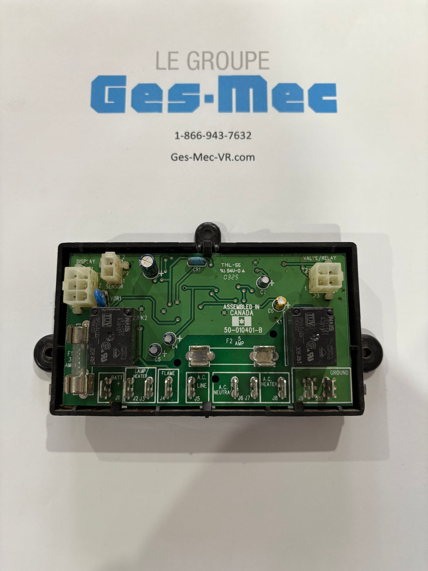 (Usagé) Module de contrôle pour réfrigérateur Dometic # 3308741.002