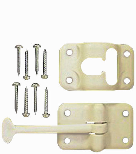 Retenue de porte en nylon 3-1/2" Blanc Polaire