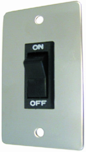 Interrupteur À Bascule Non Lumineux Avec Plaque De 1-5/8'' x 2-3/4''