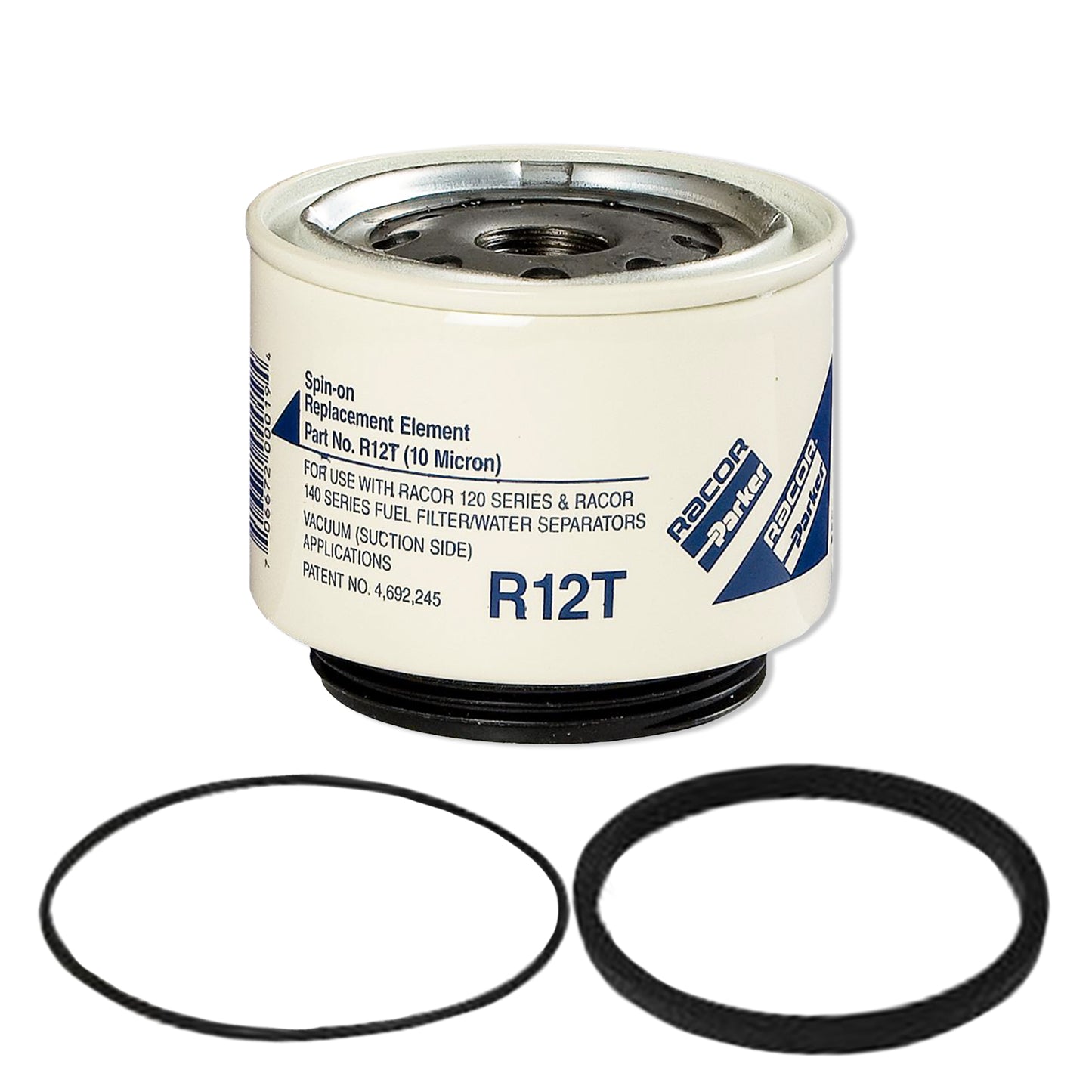 Filtre à carburant à visser Racor .10 - FLX-R12-TRA
